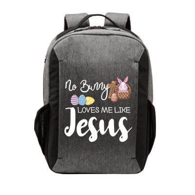 No Bunny Loves Me Like Jesus Easter Christian Graphic Gift Vector Backpack
