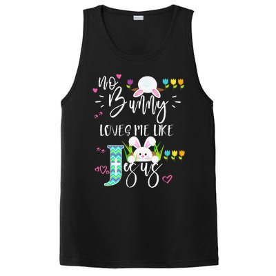 No Bunny Loves Me Like Jesus Christian Easter For PosiCharge Competitor Tank