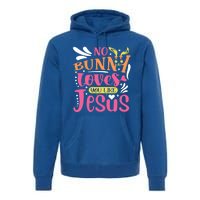 No Bunny Loves You Like Jesus Christian Easter Gift Premium Hoodie