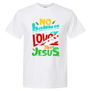 No Bunny Loves You Like Jesus Christian Religious Easter Day Cool Gift Garment-Dyed Heavyweight T-Shirt