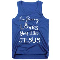 No Bunny Loves You Like Jesus Easter Christian Church Events Gift Tank Top