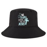 No Bunny Loves Me Like Jesus, Christian Easter Resurrection Cool Comfort Performance Bucket Hat