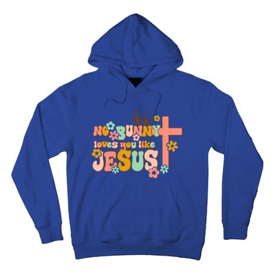 No Bunny Loves You Like Jesus Funny Christian Easter Day Cute Gift Hoodie