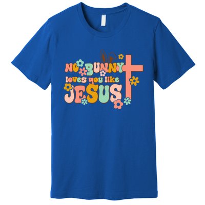 No Bunny Loves You Like Jesus Funny Christian Easter Day Cute Gift Premium T-Shirt