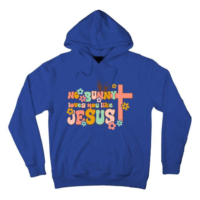 No Bunny Loves You Like Jesus Funny Christian Easter Day Cute Gift Tall Hoodie