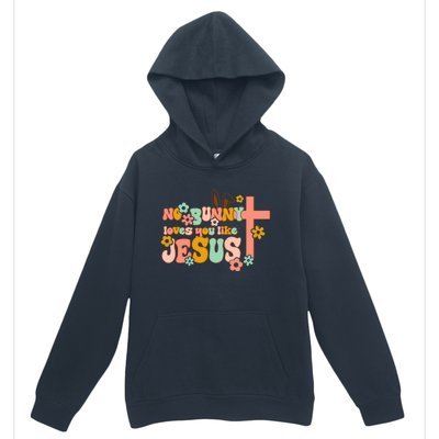 No Bunny Loves You Like Jesus Funny Christian Easter Day Cute Gift Urban Pullover Hoodie