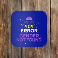 Non Binary Meaningful Gift Error 404 Gender Not Found Non Binary Meaningful Gift Coaster