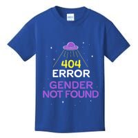 Non Binary Meaningful Gift Error 404 Gender Not Found Non Binary Meaningful Gift Kids T-Shirt