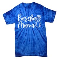 Novelty Baseball Mama Pocket Baseball Mama Game Day Vibes Funny Gift Tie-Dye T-Shirt