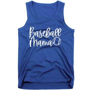 Novelty Baseball Mama Pocket Baseball Mama Game Day Vibes Funny Gift Tank Top