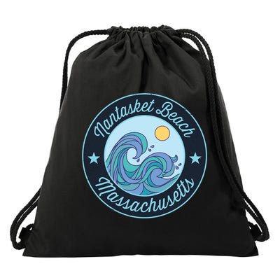Nantasket Beach Ma Massachusetts Souvenir Nautical Surfer Gr Gift Drawstring Bag