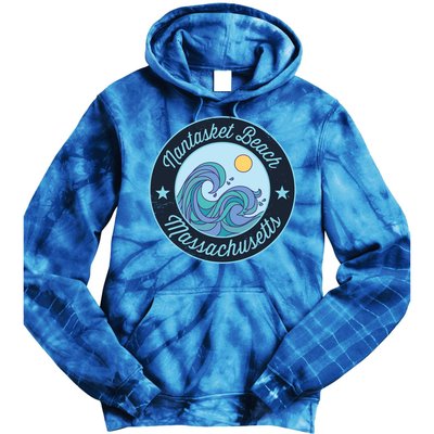 Nantasket Beach Ma Massachusetts Souvenir Nautical Surfer Gr Gift Tie Dye Hoodie