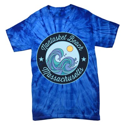 Nantasket Beach Ma Massachusetts Souvenir Nautical Surfer Gr Gift Tie-Dye T-Shirt