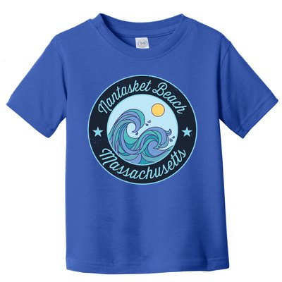 Nantasket Beach Ma Massachusetts Souvenir Nautical Surfer Gr Gift Toddler T-Shirt