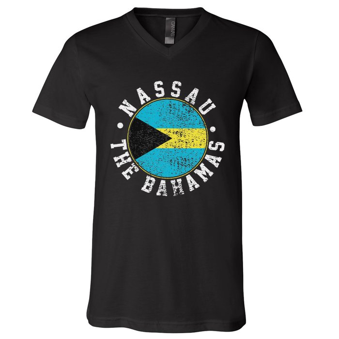 Nassau Bahamas V-Neck T-Shirt