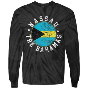 Nassau Bahamas Tie-Dye Long Sleeve Shirt