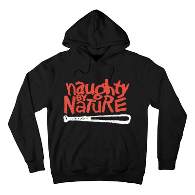 Naughty By Nature – Red Logo Black Gift Hoodie