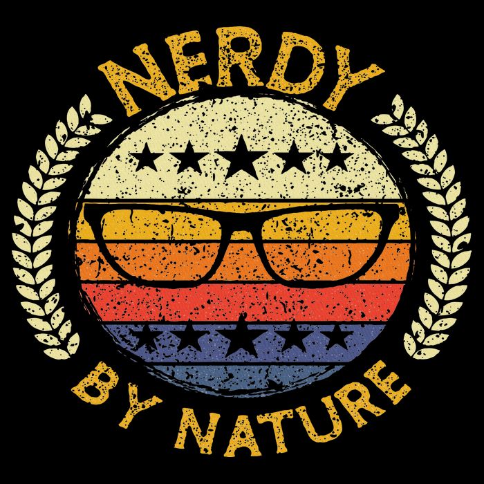Nerdy By Nature Design For Computer Freaks, Nerds Geeks Toddler Hoodie