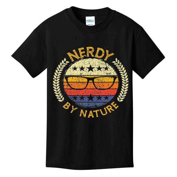 Nerdy By Nature Design For Computer Freaks, Nerds Geeks Kids T-Shirt