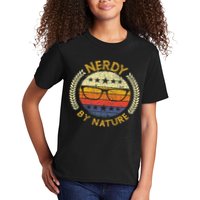 Nerdy By Nature Design For Computer Freaks, Nerds Geeks Kids T-Shirt