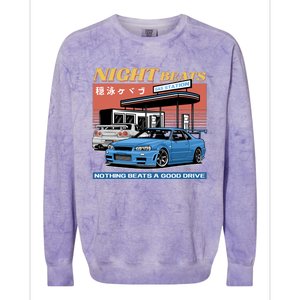 Night Beats Colorblast Crewneck Sweatshirt