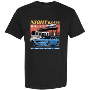 Night Beats Garment-Dyed Heavyweight T-Shirt