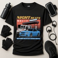 Night Beats Cooling Performance Crew T-Shirt