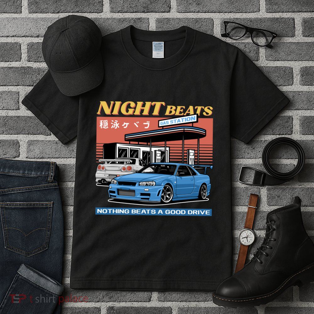 Night Beats Tall T-Shirt
