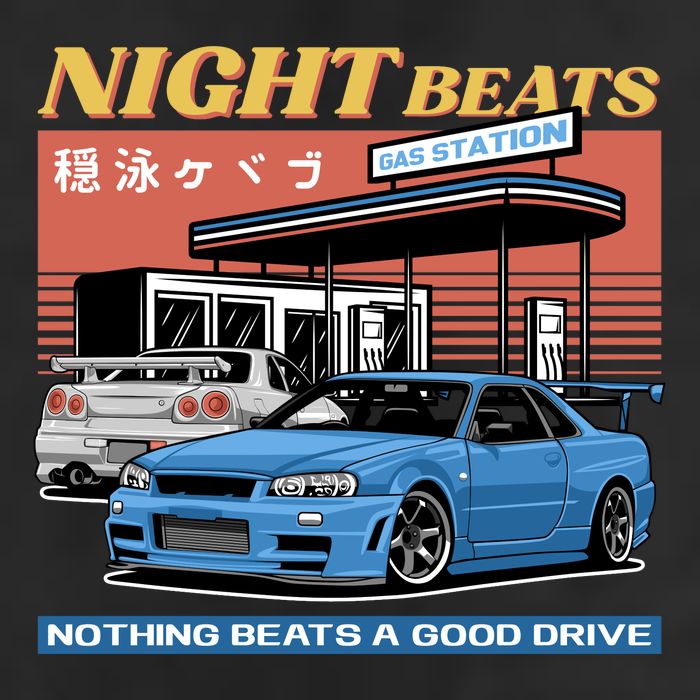 Night Beats Adult Drive Performance Visor