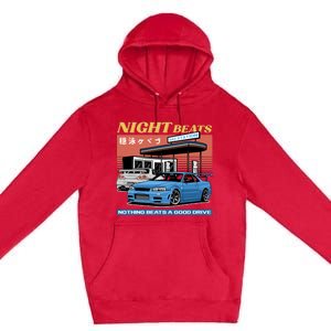 Night Beats Premium Pullover Hoodie