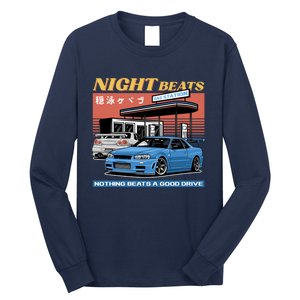 Night Beats Long Sleeve Shirt