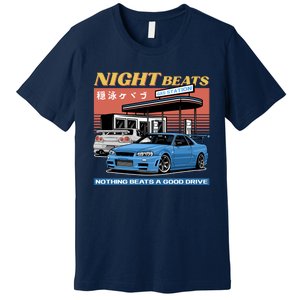 Night Beats Premium T-Shirt