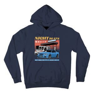 Night Beats Tall Hoodie