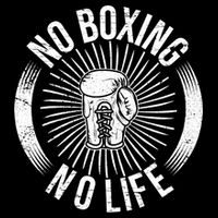 No Boxing No Life Cooling Performance Crew T-Shirt