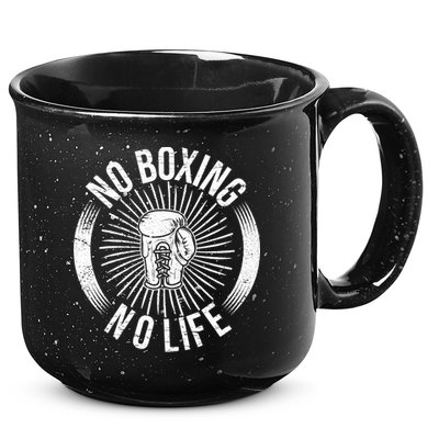 No Boxing No Life 15oz Campfire Ceramic Mug