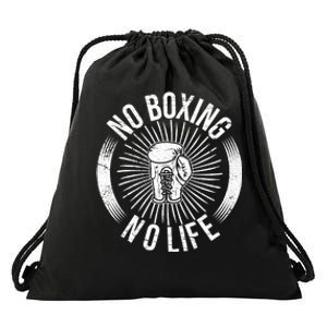 No Boxing No Life Drawstring Bag