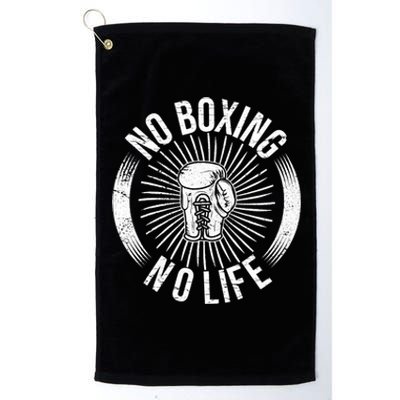 No Boxing No Life Platinum Collection Golf Towel