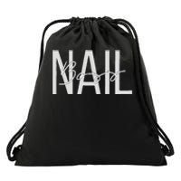 Nail Boss Nail Tech Drawstring Bag