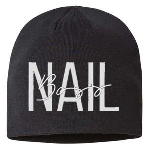 Nail Boss Nail Tech Sustainable Beanie