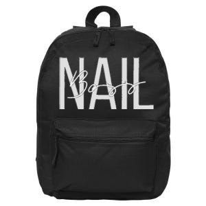 Nail Boss Nail Tech 16 in Basic Backpack