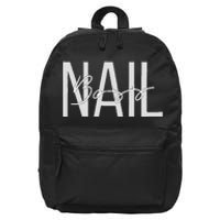 Nail Boss Nail Tech 16 in Basic Backpack