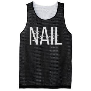 Nail Boss Nail Tech Mesh Reversible Basketball Jersey Tank