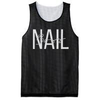 Nail Boss Nail Tech Mesh Reversible Basketball Jersey Tank