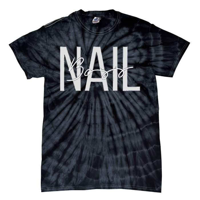 Nail Boss Nail Tech Tie-Dye T-Shirt