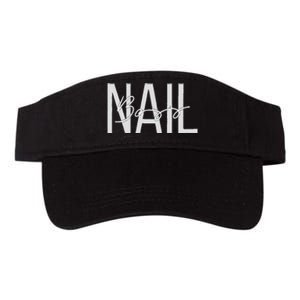 Nail Boss Nail Tech Valucap Bio-Washed Visor