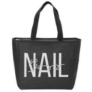 Nail Boss Nail Tech Zip Tote Bag