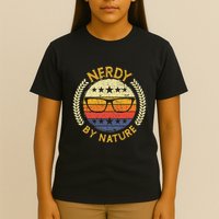 Nerdy By Nature Design For Computer Freaks Nerds Geeks T-Shirt