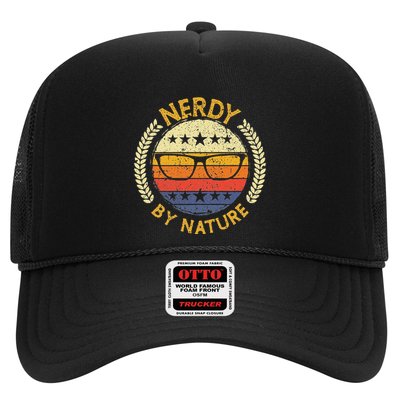 Nerdy By Nature Design For Computer Freaks Nerds Geeks Trucker Hat