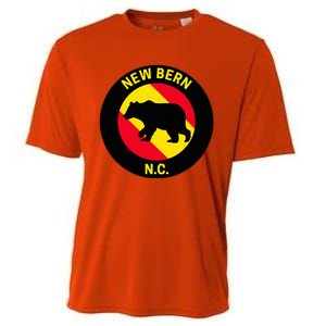 New Bern North Carolina Bear Cooling Performance Crew T-Shirt