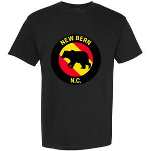 New Bern North Carolina Bear Garment-Dyed Heavyweight T-Shirt